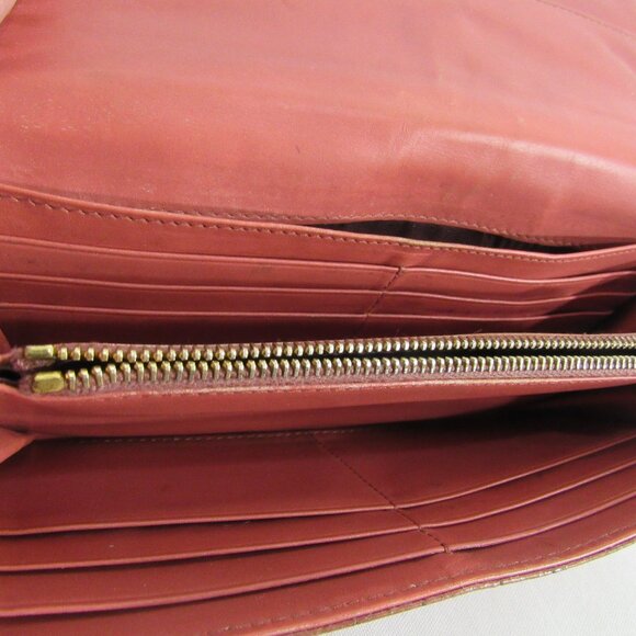 MIU MIU by PRADA  LONG CROC EMBOSSED WALLET, USED BUT WELL CARED FOR - Picture 13 of 14